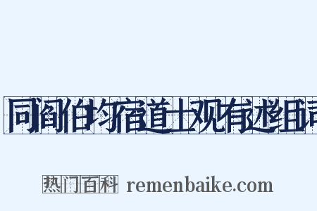 同阎伯均宿道士观有述组词是什么意思的图片